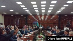 Түштүк Казакстан облусунун маслихатынын  жыйыны. Чымкент, 5-июнь, 2018-жыл. 