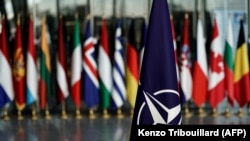 Zastava NATO u Briselu, arhivska fotografija