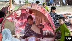 په پاکستان کې ځینې افغان کډوال د اسلام اباد په پارکونو کې اوسېږي. انځور له ارشيفه.