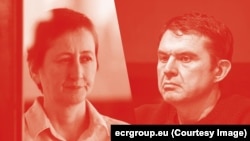 Мзія Амаглобелі й Анджей Почобут