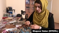 یک خانم تجارت پیشه در ولایت هرات