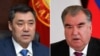 Президенты Кыргызстана и Таджикистана Садыр Жапаров и Эмомали Рахмон.
