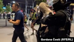 Hapšenje demonstranta u Beogradu, 13. avgust 2025.