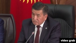 Премьер-министр КР Сооронбай Жээнбеков.