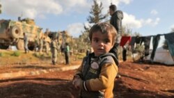 Сириянын Түркия менен чек ара аймагындагы качкындар лагери.