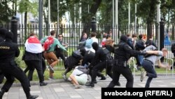 Belarus - Students' protest in Minsk. Minsk, 1Sep2020
