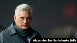 Кубанын президенти Мигель Диас-Канель. 1-ноябрь, 2018-жыл. Орусия.