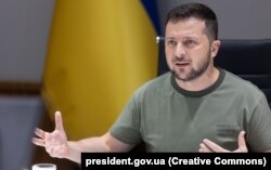 Volodimir Zelenski, președintele Ucrainei