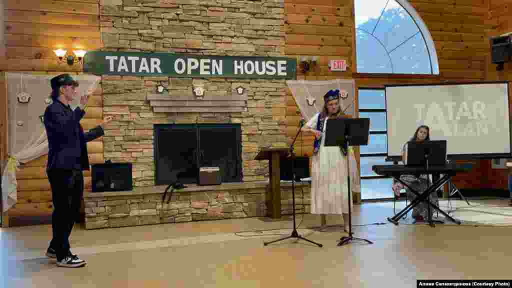 Tatar open house чарасында балалар концерт та әзерләде