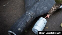 Ілюстративне фото: термобарична частина іранського безпілотника типу Shahed, використовуваного в тому числі і проти України