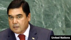 Turkmen President Gurbanguly Berdymukhammedov (file photo)