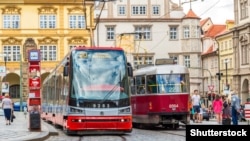 Tramvaie la Praga