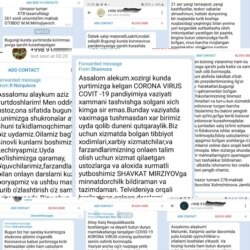 Озодликка бир кунда юзлаб бир хил мазмундаги хатлар юборилди