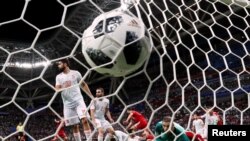 Fudbalski meč Španija - Iran u Kazanj Areni 