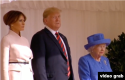 La primirea de către Regina Marii Britanii la Castelul Windsor