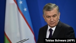 Prezident Shavkat Mirziyoyev Germaniyaga tashrifi chog‘ida. Berlin, 21-yanvar, 2019-yil.