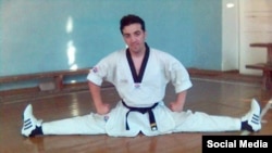 Узеир Абдуллаев на тренировке