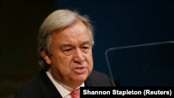 آنتونیو گوترش سرمنشی سازمان ملل متحد