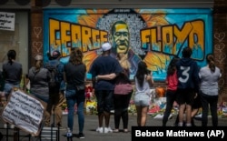 Minneapolis: locul unde a murit George Floyd pe 25 mai 2020.