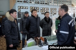 Сапар Исаков ЖЭБде. 27-январь, 2018-жыл.