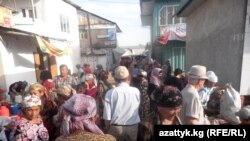 Ош шаары, базар, архивдик сүрөт.