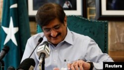 د سیند اعلا وزیر سید مراد علي شاه