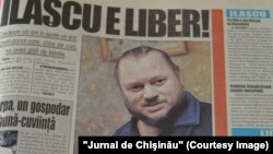 Prima pagină a ziarului Jurnal de Chișinău, ediția din 11 mai 2001, consacrată eliberării lui Ilie Ilașcu 