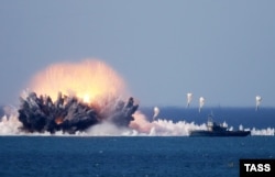 Російські військові навчання в Чорному морі, архівне фото