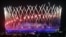 Focuri de artificii luminează Stadionul Olimpic de la Londra în timpul ceremoniei de deschidere a Jocurilor Olimpice de Vară