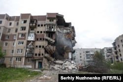 Оккупированная часть Часова Яра, район Канал, 2024 год