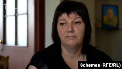 Udovica Volodimira Juhimenka, Jevgenija Lastovecka. "Čini mi se da ću dok god sam živa čekati da se vrati kući", rekla je za Šeme.