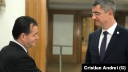 Liderul PNL, Ludovic Orban, și Dan Barna, liderul USR-PLUS, vor trebui să se așeze la masă pentru a negocia viitorul guvern