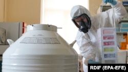 Орусиядагы лабораториялардын бири. 