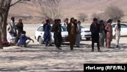 تعدادی از باشنده گان ولسوالی دند پتان ولایت پکتیا