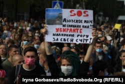 На одном из прошлых экомитингов в Мариуполе