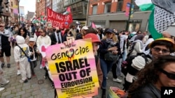 Евровидениедә Израилнең катнашуына каршы протест чарасы, 11 май, Мальме