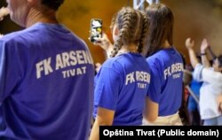 Sa proslave ulaska FK Arsenal Tivat u prvu ligu