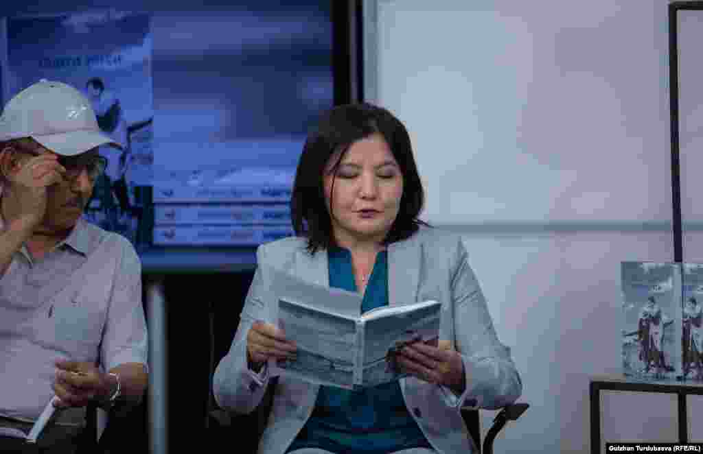 "Эркин Европа Азаттык" радиосунун Борбор Азия кызматтарынын башчысынын милдетин аткаруучу Венера Жуматаева.&nbsp;