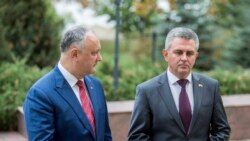 Igor Dodon și Vadim Krasnoselski la Holercani