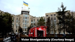 Штаб Южной военно-морской базы Украины базы в Новоозерном. Архивное фото