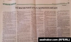 Konstitusiýanyň täze taslamasy