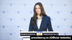 Mădălna Dobrovolschi, fosta purtătoare de cuvânt al Administrației Prezidențiale.