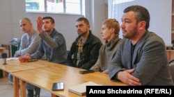 Баротов с крымскими активистами во Львове в 2016 году