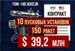 Контракт на придбання систем Javelin вже укладений