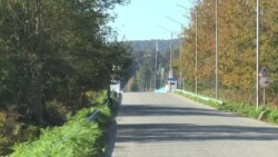 Грузия, мост через реку Ингури, административная граница с Абхазией