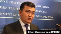 Вице-премьер Казахстана Женис Касымбек.