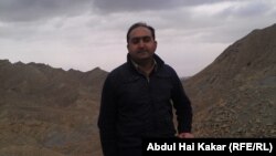 Abdul Hai Kakar in the wilds of his native Balochistan.
