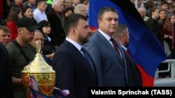 Денис Пушилін і Леонід Пасічник – ватажки угруповань «ДНР» і «ЛНР»