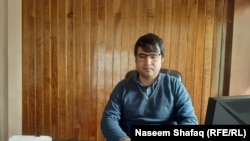 عزیزاحمد تسل عضو بورد پرس کلب کابل