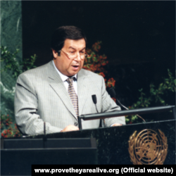 Бывший министр иностранных дел Туркменистана Борис Шихмурадов